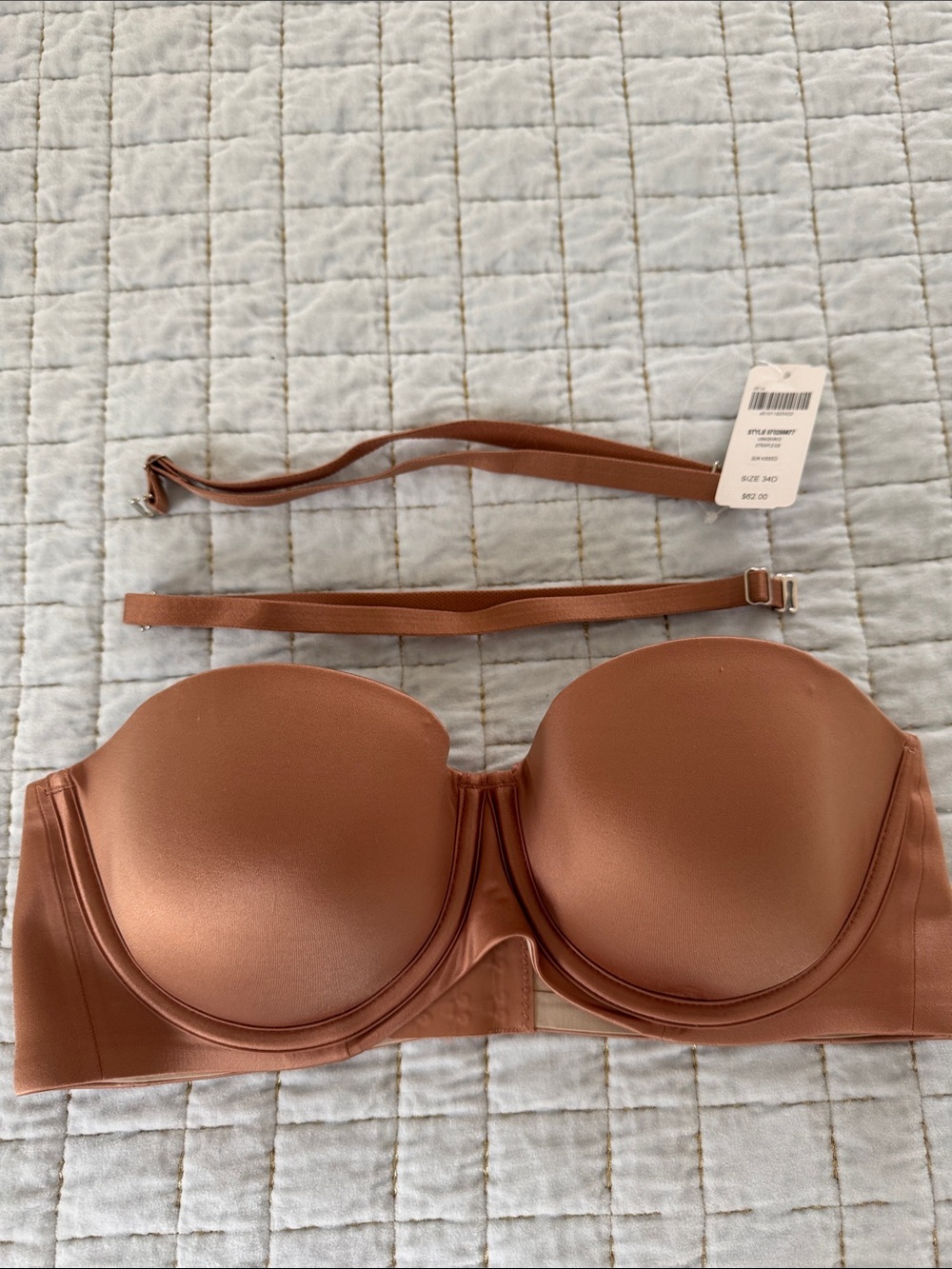 Soma Convertible Strapless Bra - Warm Copper Brown